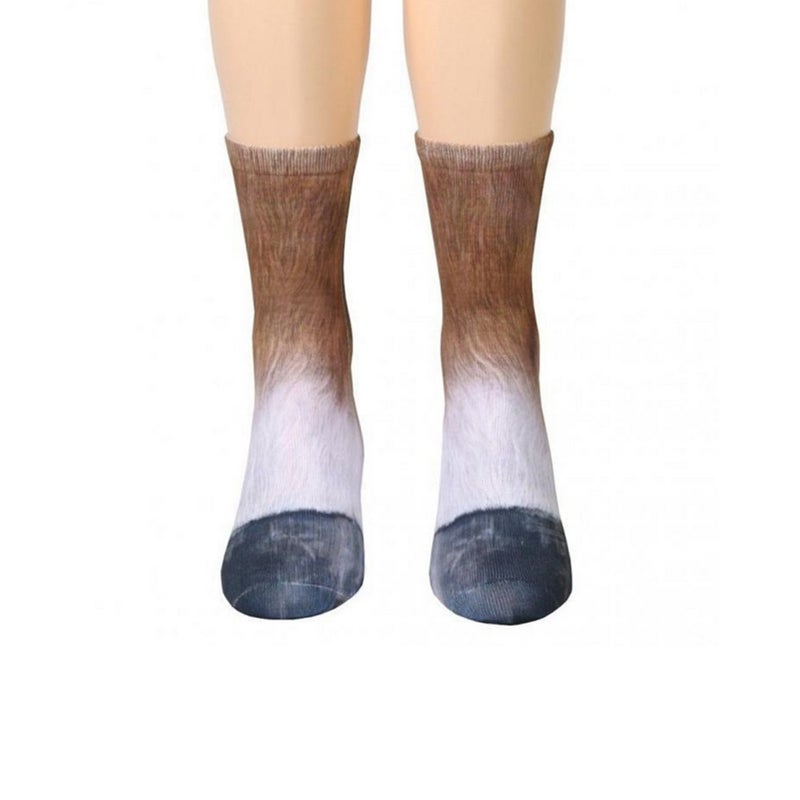 NDLBS Funny Gifts Crazy Novelty 3D Animal Paw Socks - Gag Christmas Gifts & Stocking Stuffers for Adults, Women, Men & Teens - Image 3